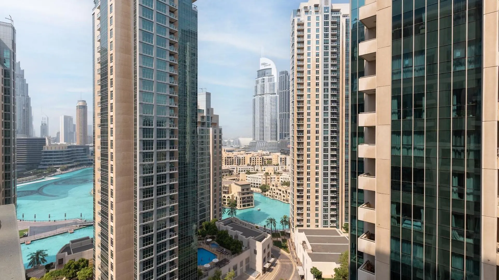 White Sage - Fountain View Stylish Apt With Spacious Terrace Dubái Apartamento